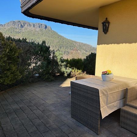 Ferienwohnung 1 Festungsblick Königstein an der Elbe Kültér fotó