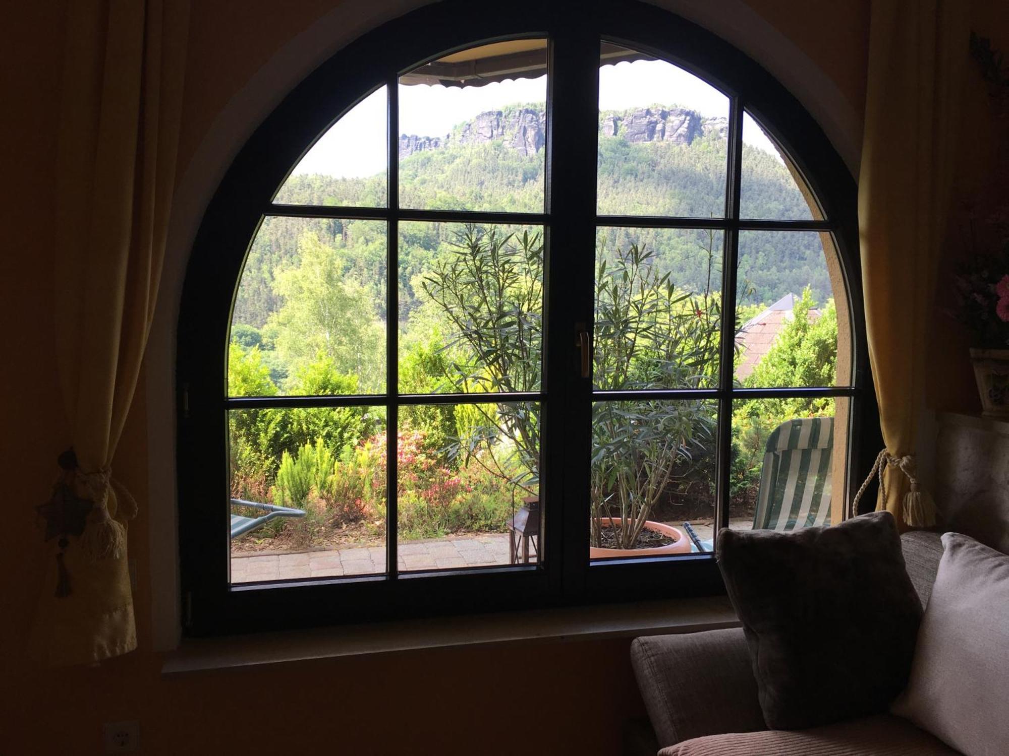 Ferienwohnung 1 Festungsblick Königstein an der Elbe Kültér fotó