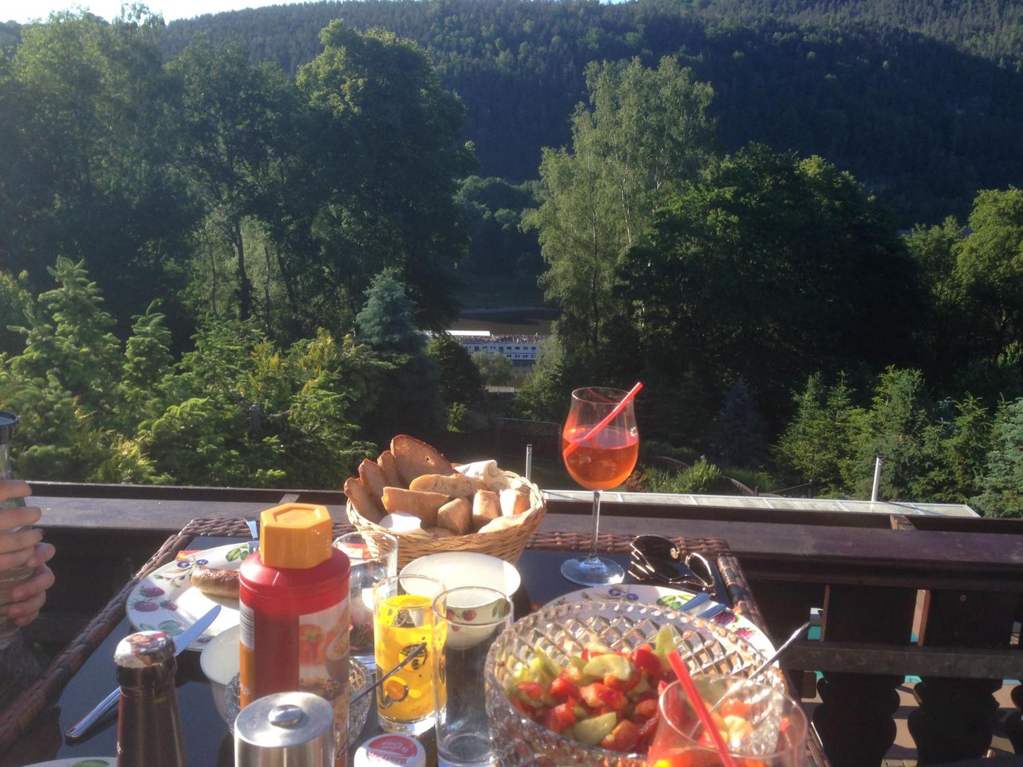 Ferienwohnung 1 Festungsblick Königstein an der Elbe Kültér fotó