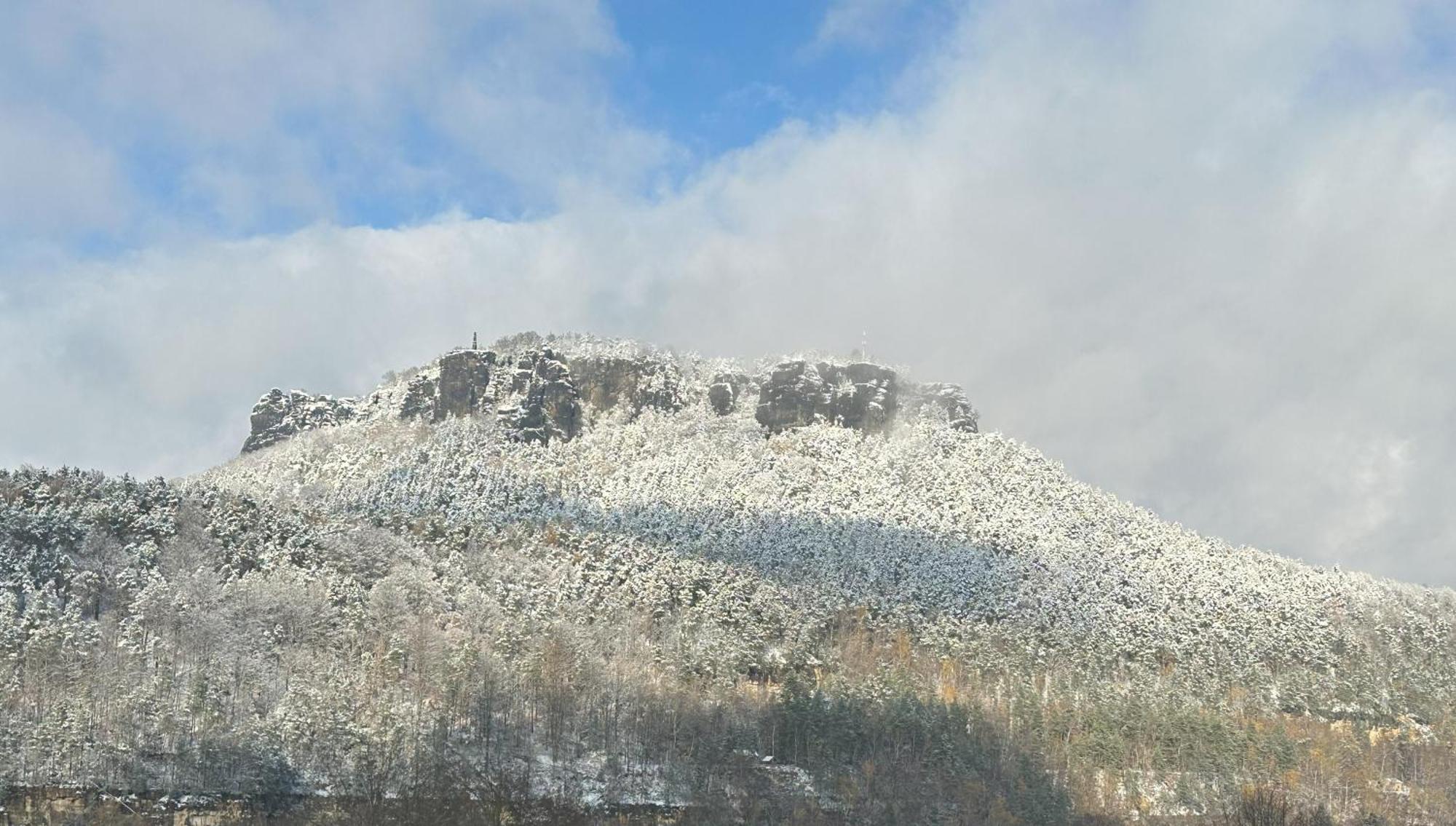 Ferienwohnung 1 Festungsblick Königstein an der Elbe Kültér fotó